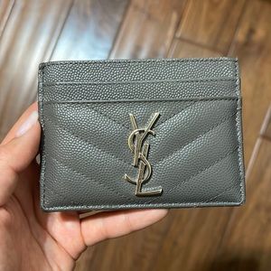 ysl keychain card holder